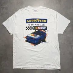 ま*き様 90s ヴィンテージレーシングTシャツ XLサイズ 企業系クラシックカ
