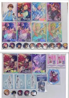 あんスタ　缶バッジ　セット　まとめ　ポートレート　未使用　キーホルダー