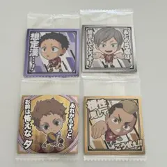 ハイキュー!! ゴミ捨て場の決戦 シールウエハース 4枚セット