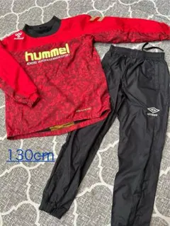 130cm シャカ上下 hummel & umbro