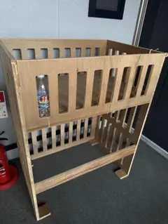 木製ベビーベッド ナチュラルカラーのサムネイル