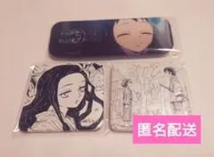 鬼滅の刃 DINING 台本表紙イラストスクエア缶バッジ 禰豆子 炭治郎 他