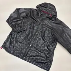 レディース.大きいサイズ.ナイロンジャンパー.3 L.ブラック.