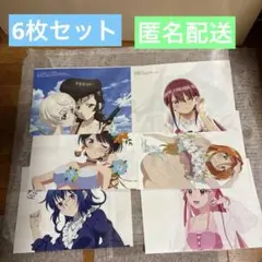 メガミマガジン　10月号　ポスター(切り抜き) 6枚セット