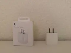【純正】20W USB-C電源アダプタ MWVV3AM/A