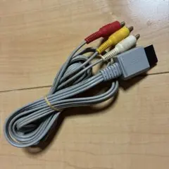 清掃済 任天堂純正品 ニンテンドーWii AVケーブル RVL-009 動作OK