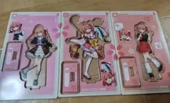 スシロー×さくらみこ コラボ限定アクリルスタンド 全3種コンプリートセット