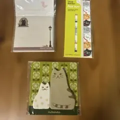 猫付箋セット