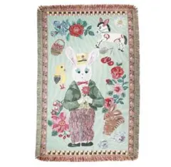 新品 ナタリーレテ クッションカバー バード 45×45cm 鳥 とり ゴブラン