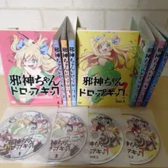 邪神ちゃんドロップキック DVD 1期 2期 セット レンタル落ち 全巻
