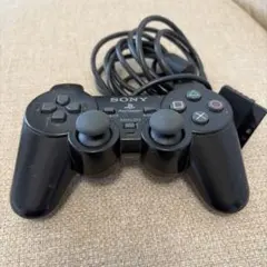 も*ル様 SONY PlayStation 2 コントローラー 黒 SCPH-1