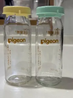 Pigeon 母乳実感 直付け哺乳瓶 100ml 2本セット