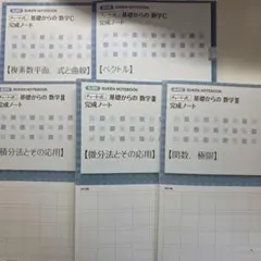 新課程 チャート式 基礎からの数学Ⅲ+C 完成ノートパック