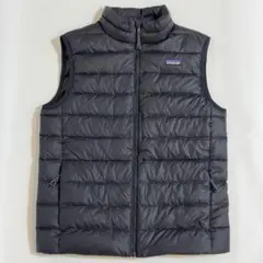 【新品・大人もOK！】パタゴニア キッズ・ダウン・セーター・ベスト XXL BK