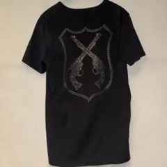 roar ロアー　スワロフスキー　二丁拳銃　メタル　　Tシャツ 2のサムネイル