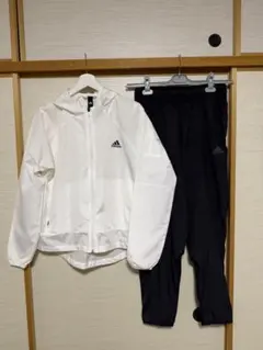 adidas アディダス ウィンドブレーカー 上下 セットアップ レディース