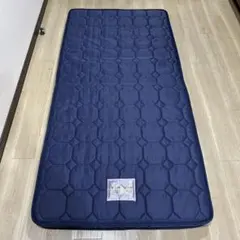 ネイビー 折りたたみ式 シングルマットレス