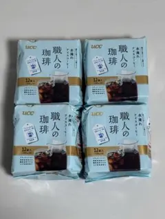 UCC 職人の珈琲 水淹れアイスコーヒー 12袋入 4個セットのサムネイル