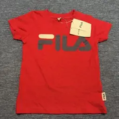 FILA キッズ Tシャツ レッド 95cmのサムネイル