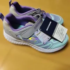 SKECHERS Snap Sprints スニーカー ミント/パープル