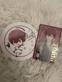 狗丸トウマ アイナナ ŹOOĻ ムビナナ クリアカード コースター