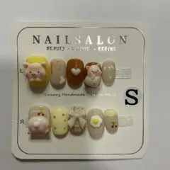 083 動物デザイン ネイルチップ Sサイズ