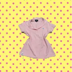 PEARLY GATES 半袖 ポロシャツ ピンク サイズ1のサムネイル