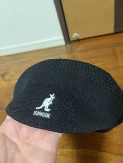 新品未使用‼️KANGOL黒ハンチング Ｌサイズtropic504ventair