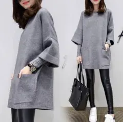 長袖チュニック 秋冬