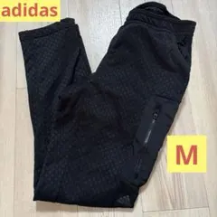 adidas ブラック ジョガーパンツ　冬用　M