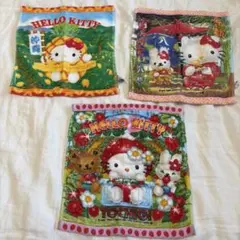 平成レトロ　レア！　ハローキティ ご当地タオルセット