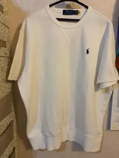 Polo Ralph Lauren 半袖スウェット オフホワイト Lサイズ - メルカリ
