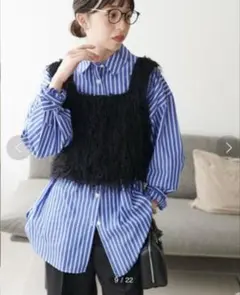 ディスコート　フリンジビスチェ 黒 フリーサイズ