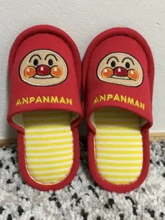 アンパンマン スリッパ 赤