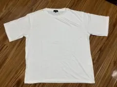 【ZIP FIVE】T/Rビッグシルエット5分袖Tシャツ ホワイト　白のサムネイル