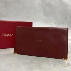 Cartier マストライン ボルドー レディース 長財布 9804のサムネイル