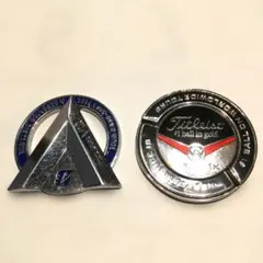 ゴルフマーカー　ゴルフボール　マーカー　Titleist　ブリジストンのサムネイル