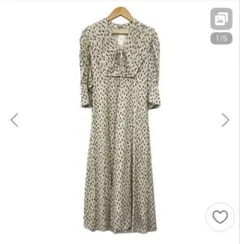 SNIDEL◆ビッグカラークラシカルワンピース/