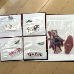 一番くじ ハズビンホテル F賞 アクスタ H賞 アクリルチャーム セット