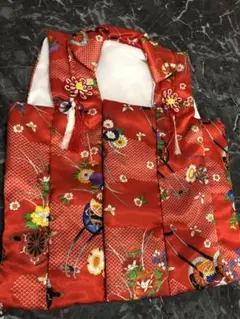 七五三 被布 赤色 花車 菊 蝶々のサムネイル