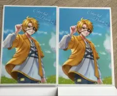 カラフルピーチ　からぴち　クリアポスター3 たっつん　2枚