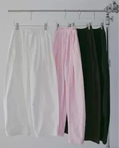 anuke Volumetuck Cocoon Pants ブラウン 36 - メルカリ