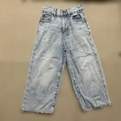 ZARA デニム ワイドレッグパンツ 6歳用