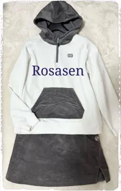 Rosasen 裏起毛パーカー　トレーナー　スカート　パーリーゲイツ