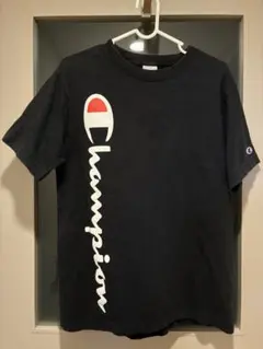 Champion チャンピオン Tシャツ ブラック ロゴプリント M 半袖 終売