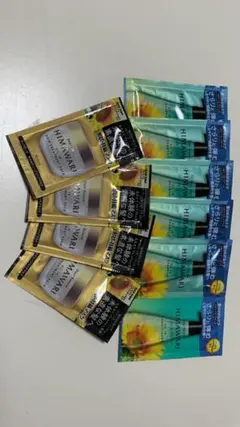 ディアボーテヒマワリのボリュームリペアとディープリペアマスクの試供品