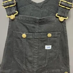 今週限定！Lee ブラックデニムオーバーオール