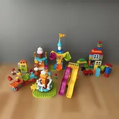 p*r様 レゴデュプロ 大きな遊園地・みどりのコンテナデラックス(1ピース不足あ