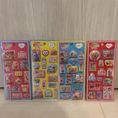 新品　文具女子博 マインドウェイブ　たのしいおもちゃシール　全4種セット