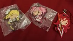 鹿目まどか きゅんキャラ ラバーストラップ　巴マミ　佐倉杏子